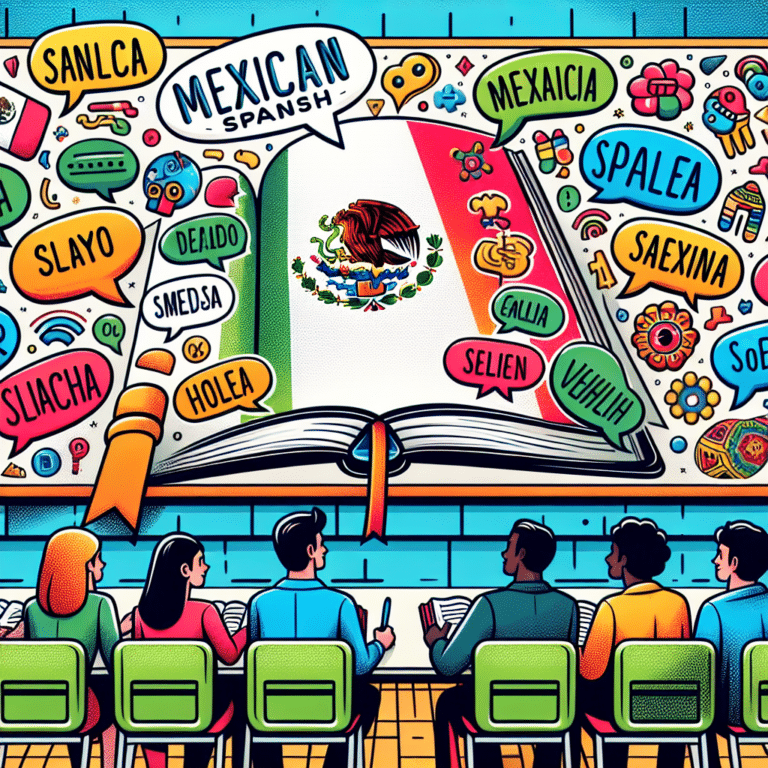 Mexican Spanish Slang Words: Translations and Meanings