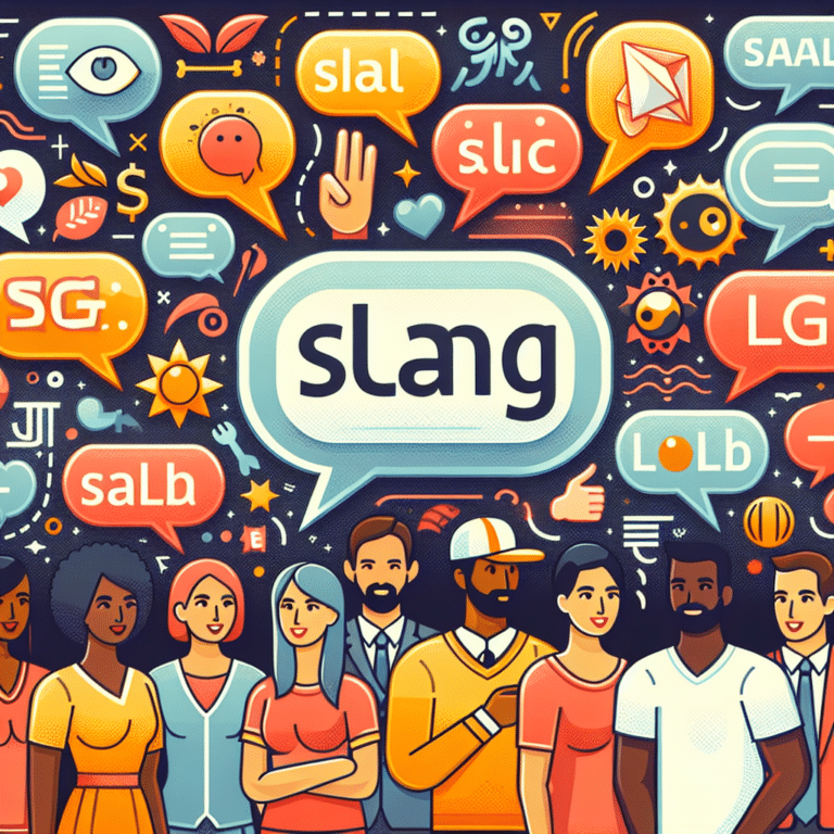 A Guide to Using Slang Correctly in English