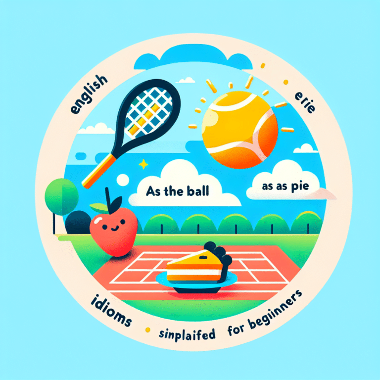 English Idioms Simplified for Beginners