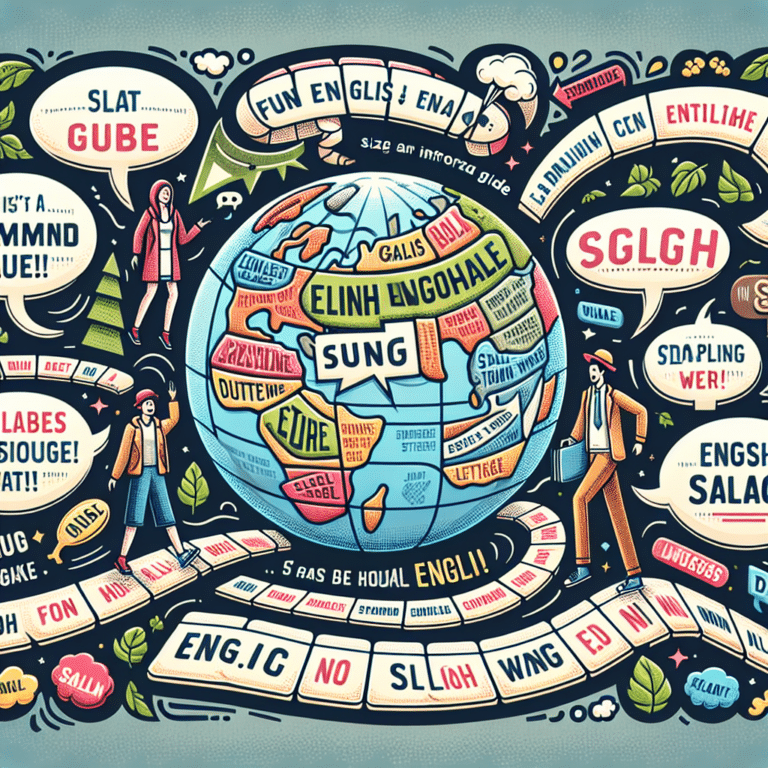 Slang Uncovered: Your Guide to Informal English