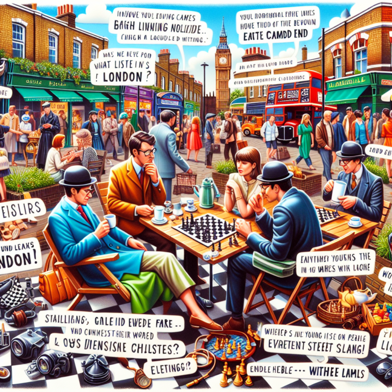 Navigating the Colorful World of London Street Slang