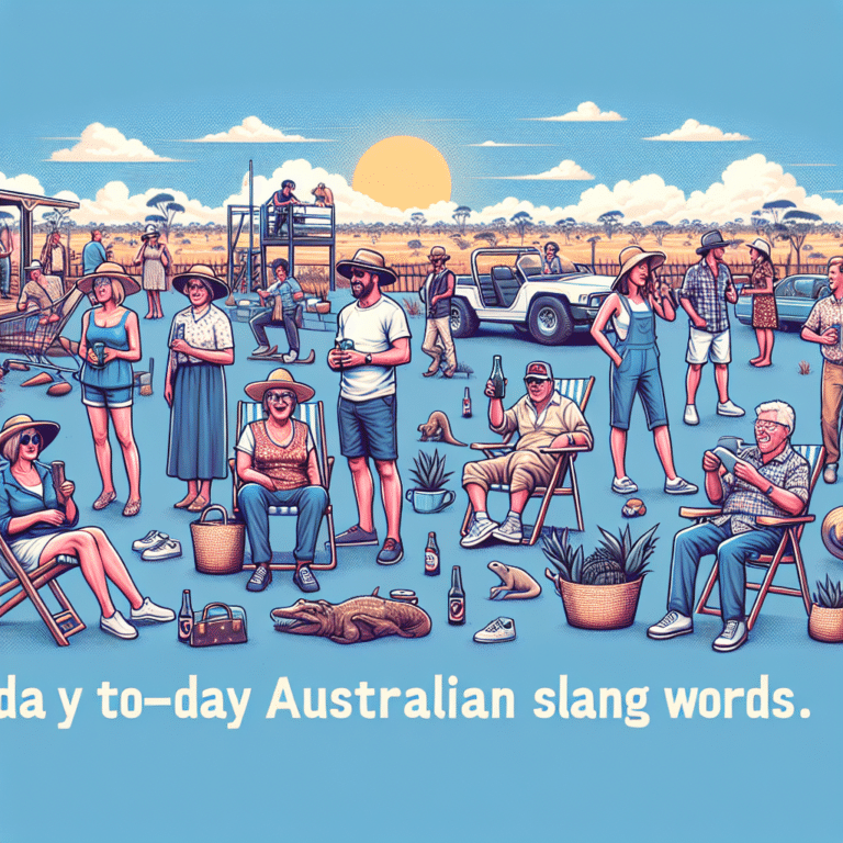 Day-to-Day Australian Slang Words