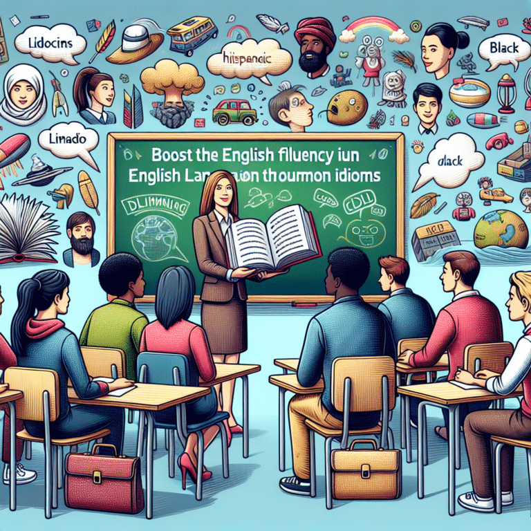 Boost Your Fluency: Common Idioms for Improving English Communication