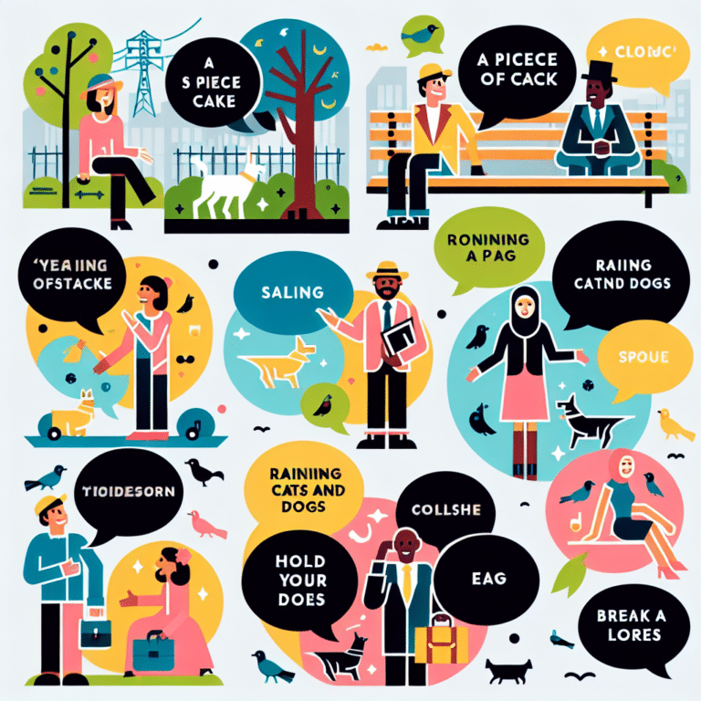 Day-to-Day English: Useful Idioms in Everyday Conversations